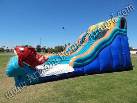 Big Kahuna dual lane water slide rental Phoenix Arizona